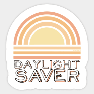 Daylight Saver Sticker